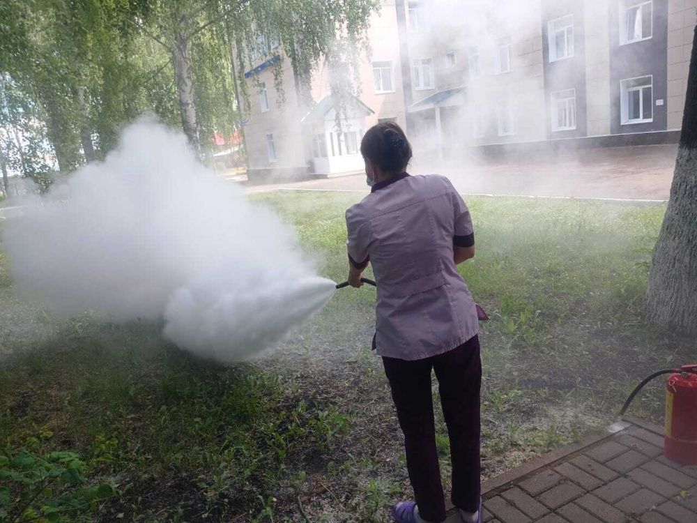 Сегодня в Городской клинической больнице №9 успешно прошла тренировка по эвакуации персонала и пациентов