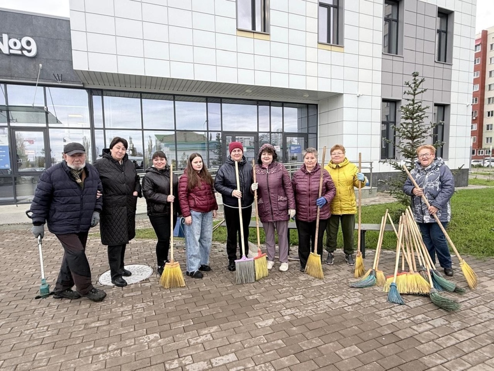 Золотая осень в ГКБ №9: вместе наводим порядок перед зимой!